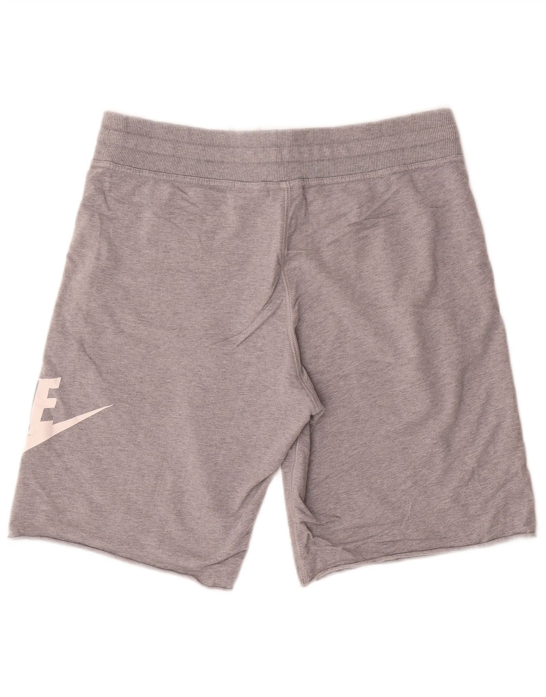 Shorts esportivos gráficos masculinos Nike médio cinza algodão