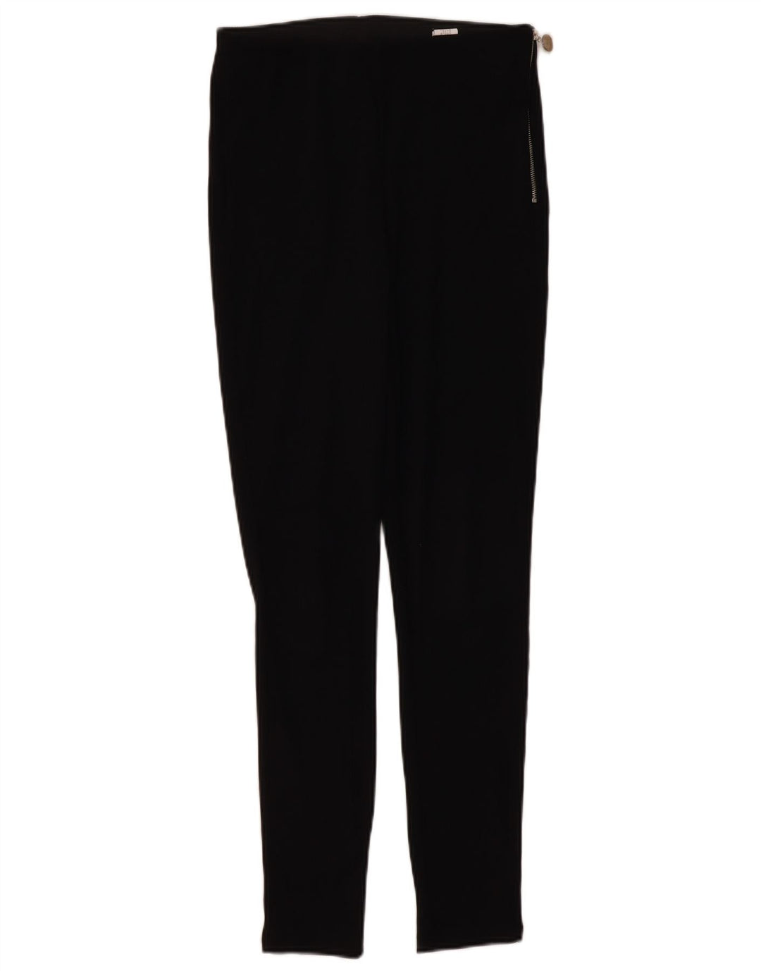 Calça feminina casual skinny Zara médio W28 L28 poliéster preto