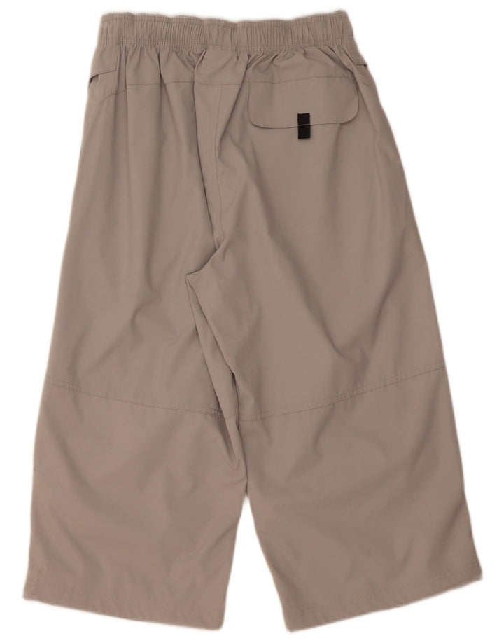 Calça de treino Reebok masculina Capri cinza médio poliéster