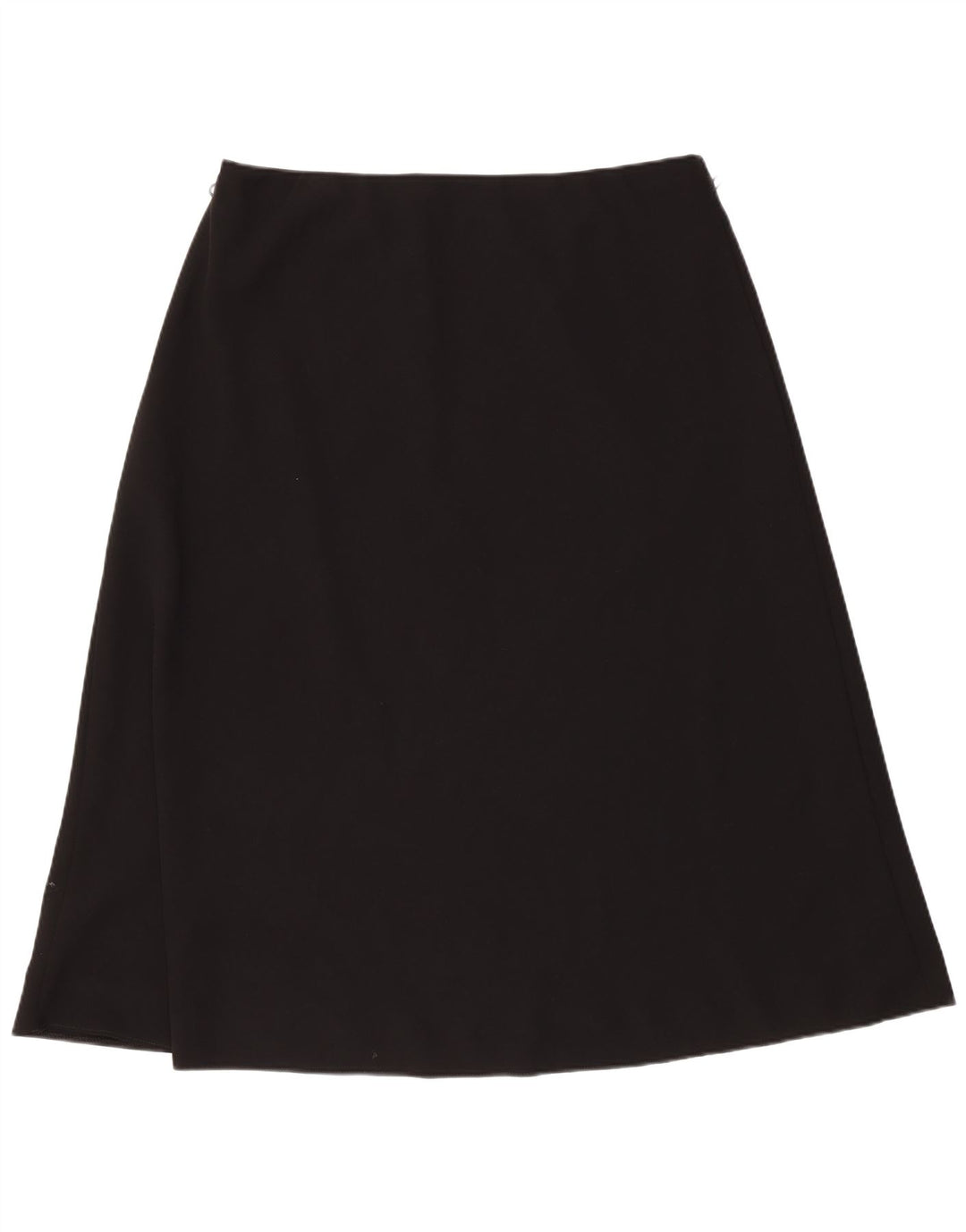 Saia feminina Marks & Spencer UK 18 XL W36 poliéster preto