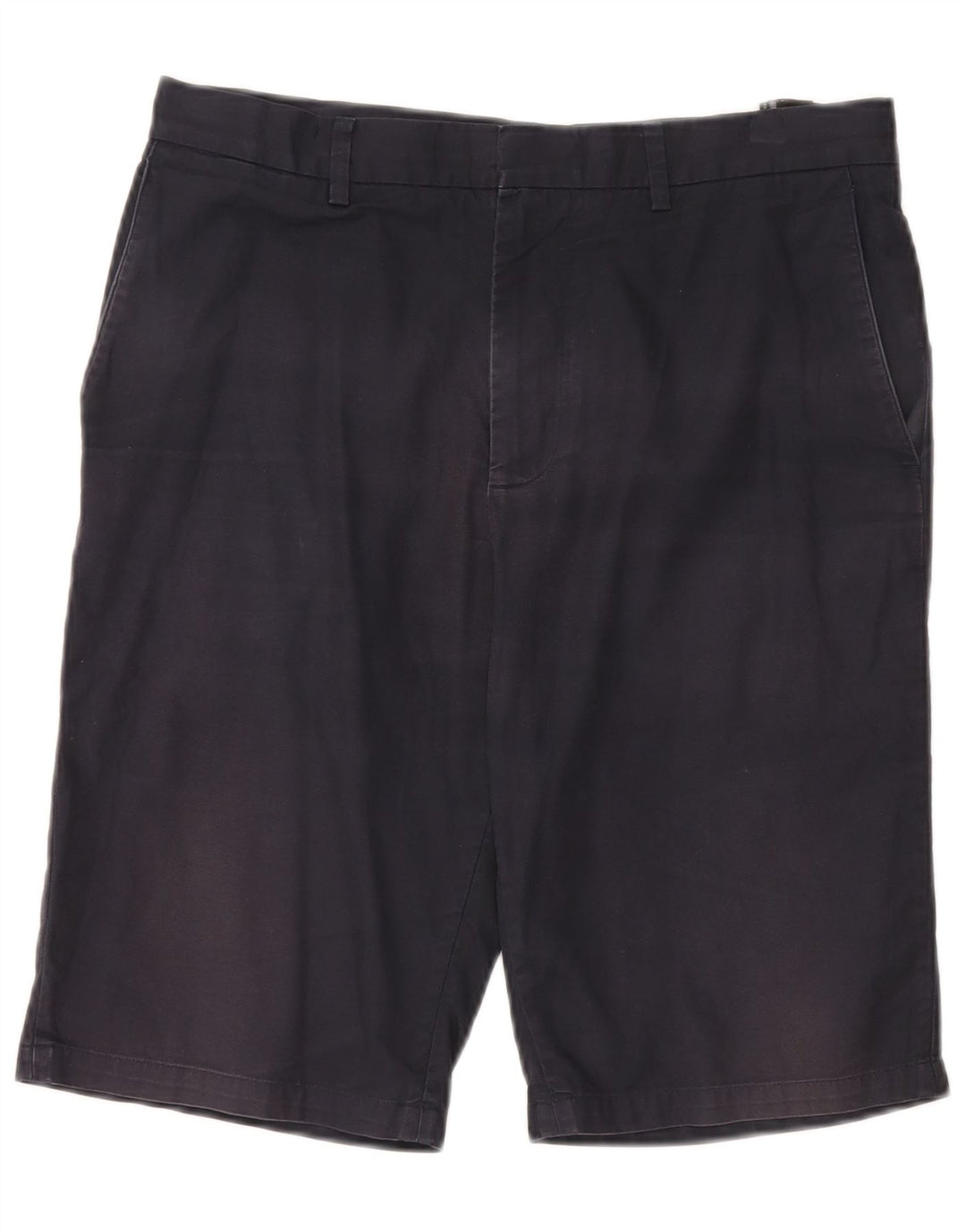 Cos Mens Chino Shorts EU 46 Pequeno W30 Azul Marinho Algodão