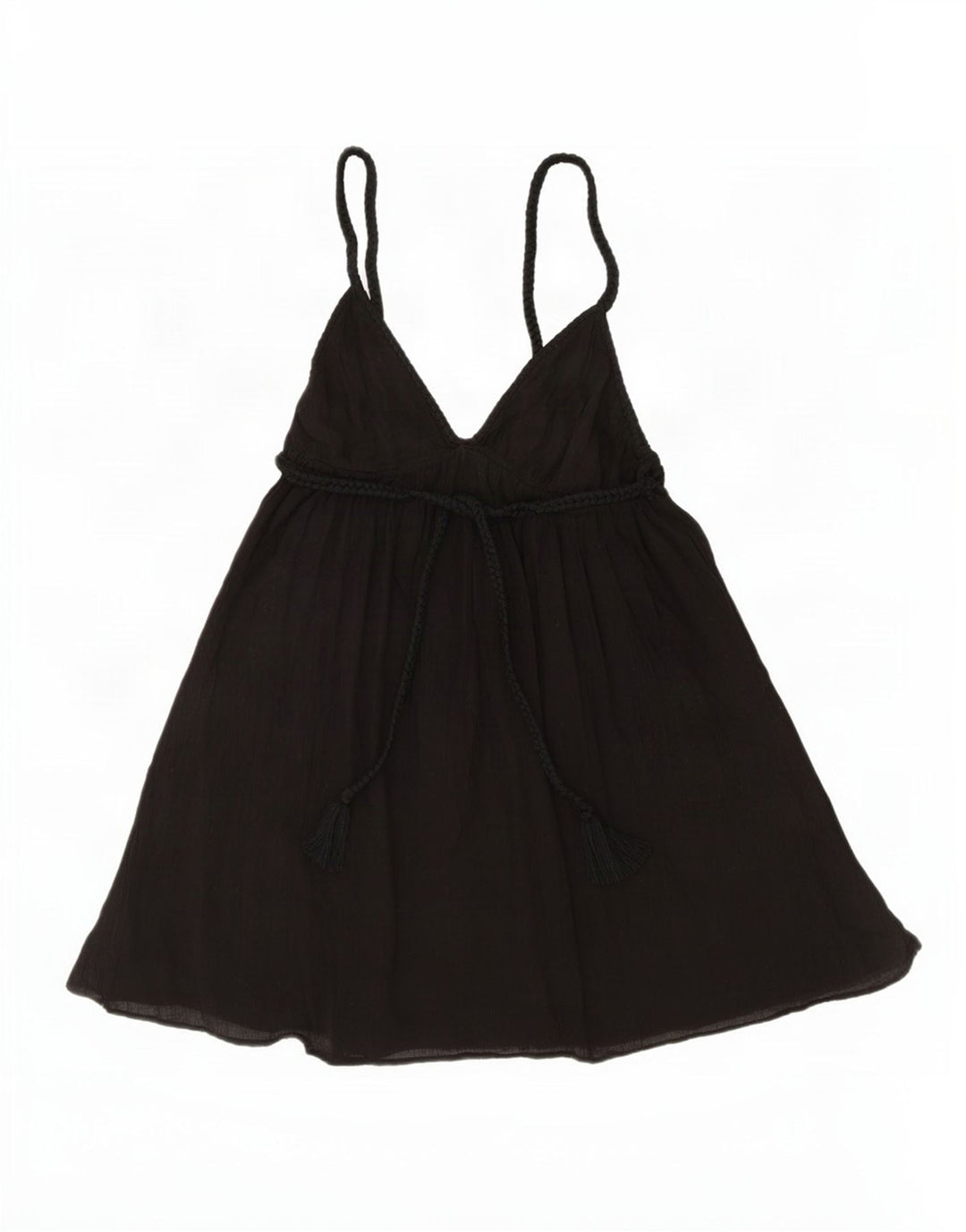 Macacão feminino Zara UK 12 algodão preto médio