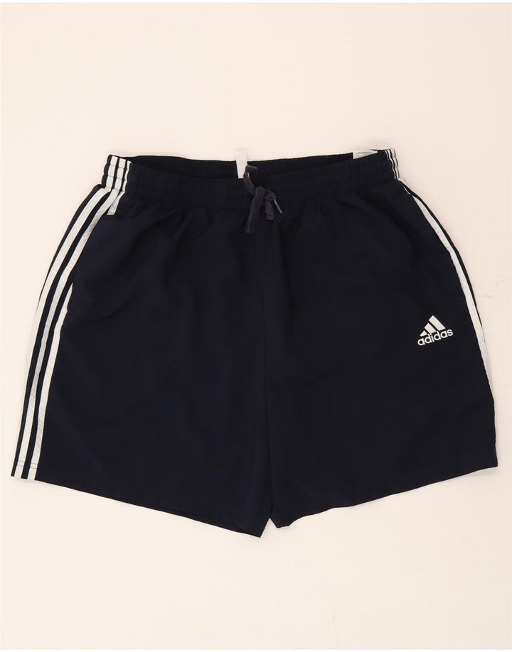 Shorts esportivos masculinos Adidas 2XL poliéster azul marinho
