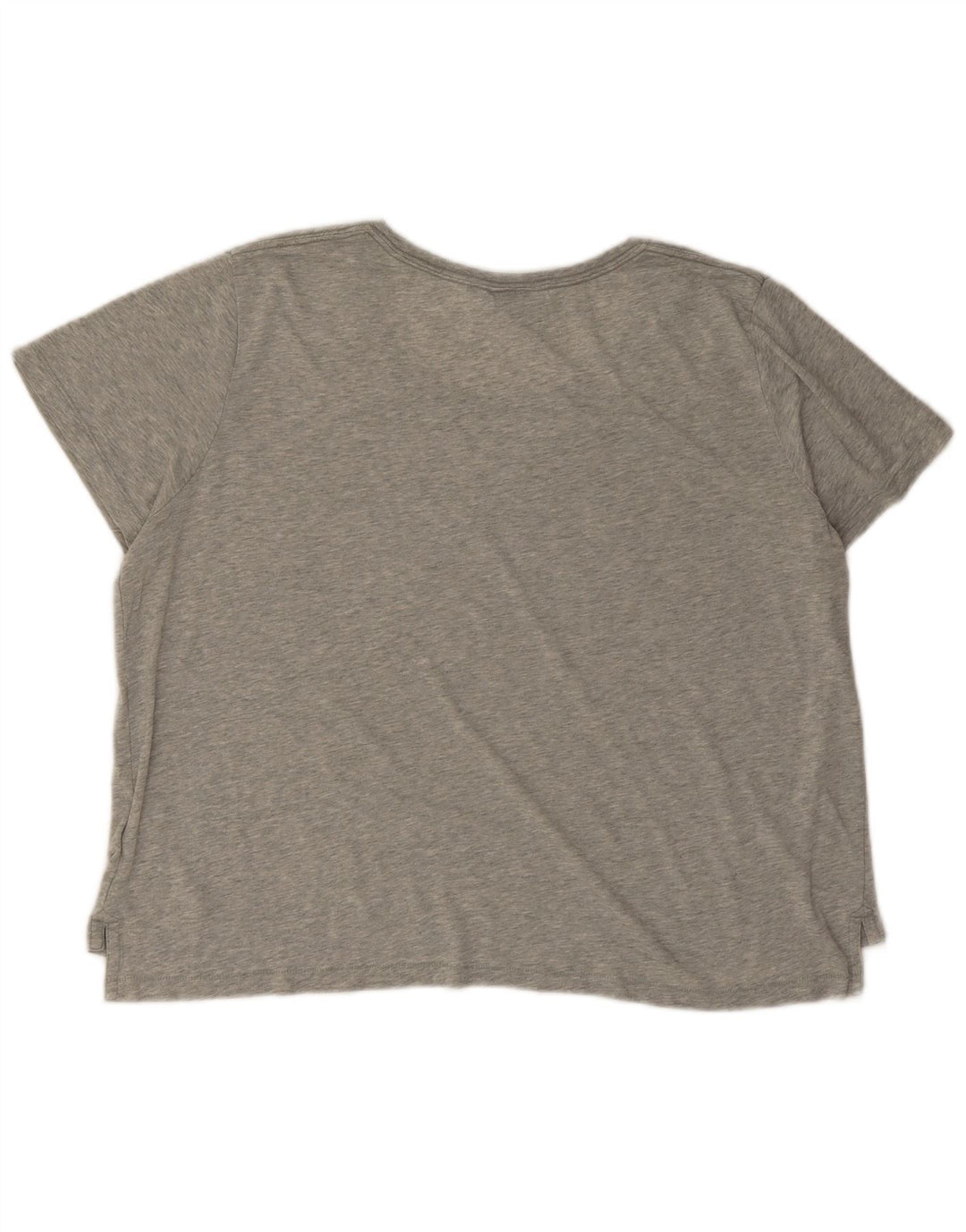 Camiseta Nike Feminina Oversized Graphic Top UK 16 Grande Cinza Flecked