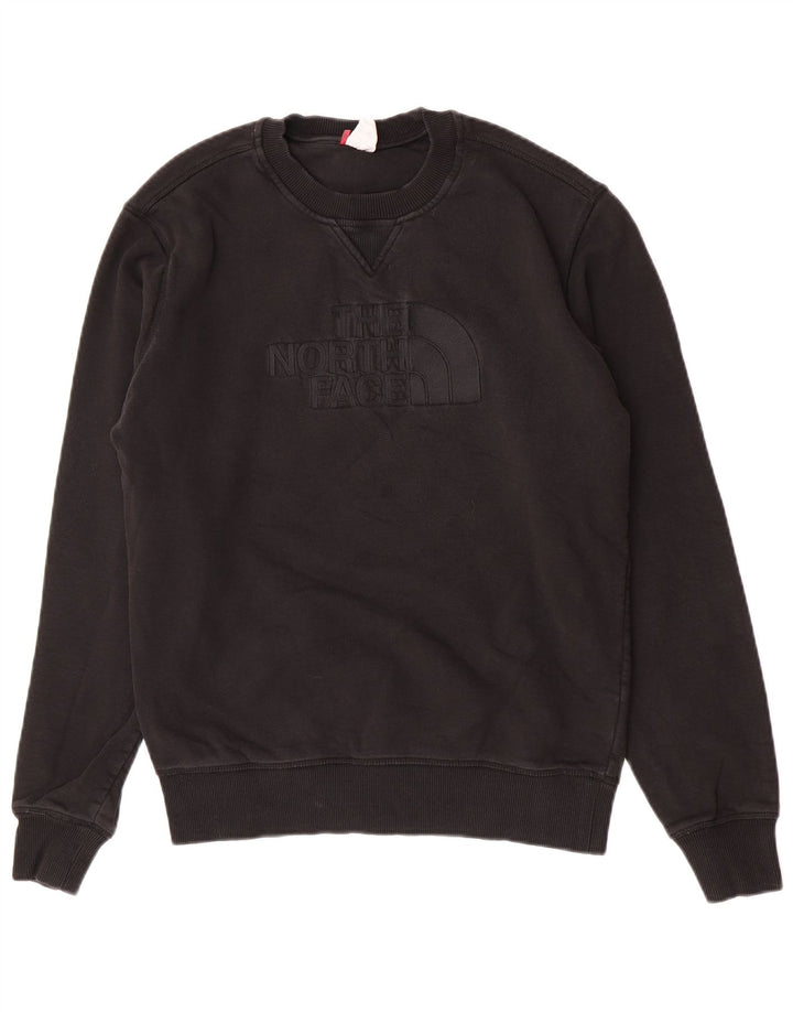 The North Face Mens Graphic Moletom Jumper Médio Algodão Preto