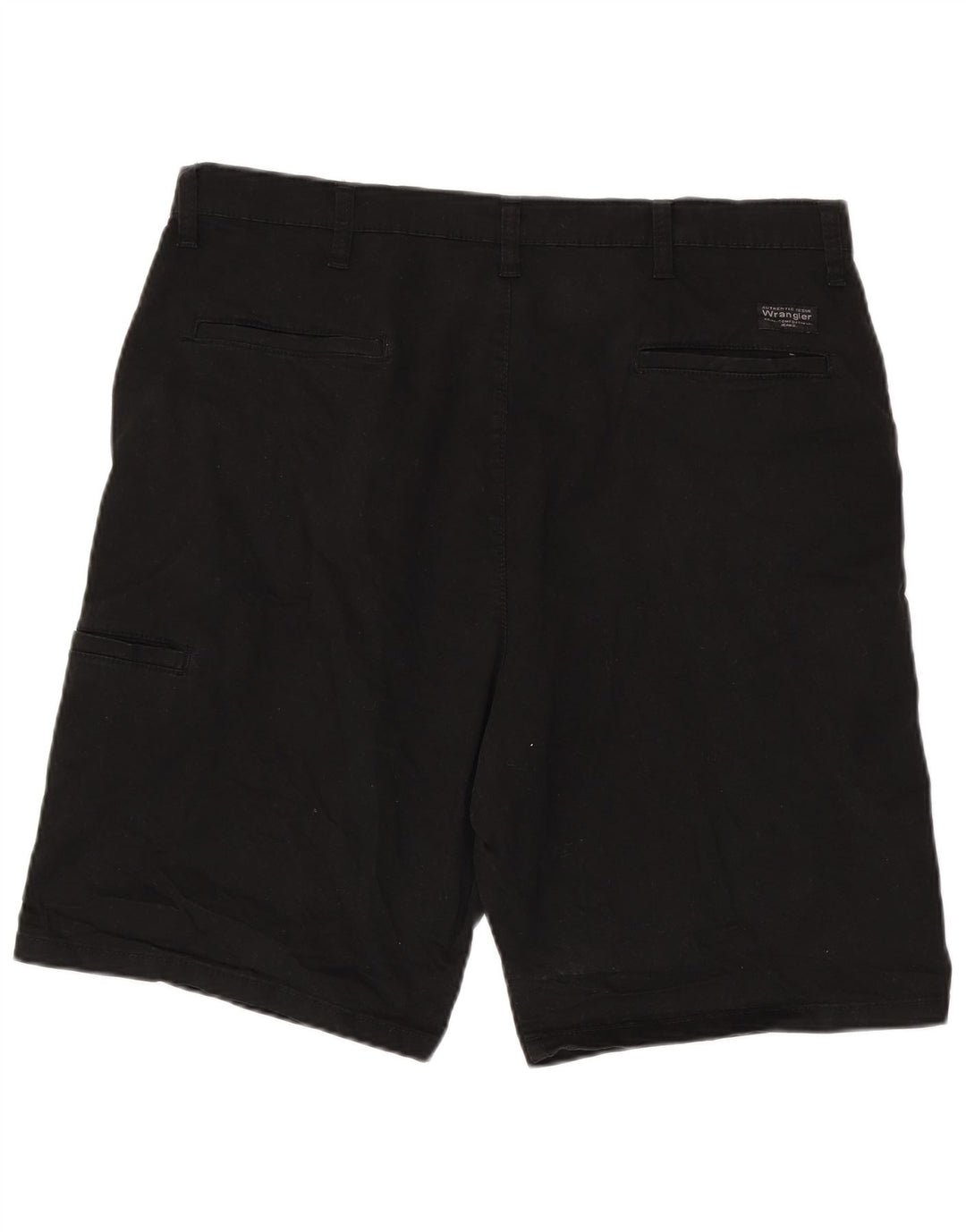 Wrangler Mens Cargo Shorts W38 XL Algodão Preto