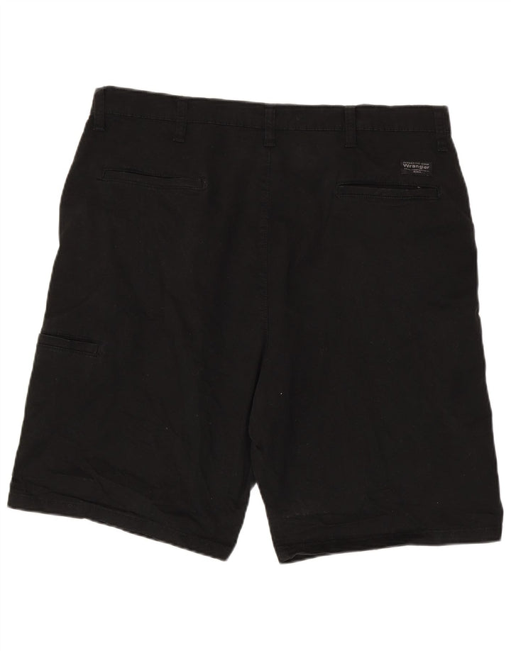 Wrangler Mens Cargo Shorts W38 XL Algodão Preto