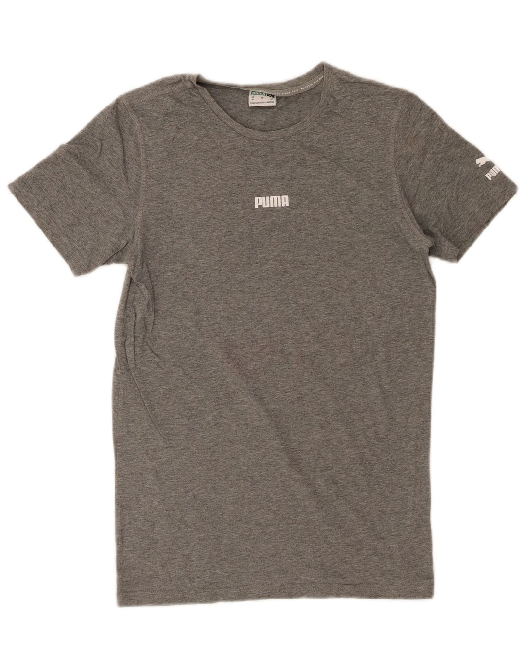 Camiseta masculina PUMA Top XS algodão cinza