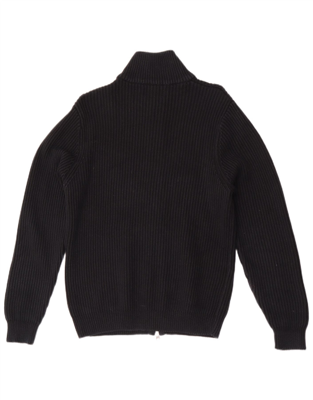 Suéter cardigã masculino Fred Perry algodão preto médio
