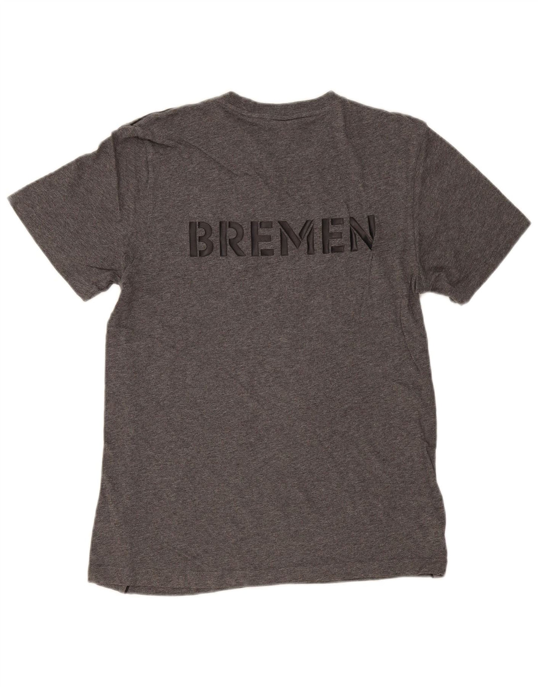 ADIDAS Camiseta masculina gráfica top pequeno algodão cinza