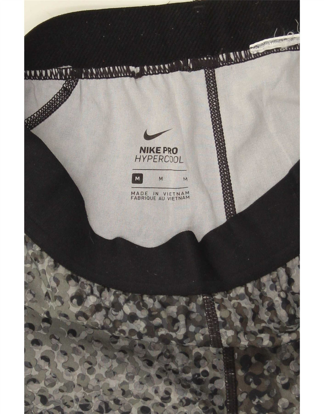 Nike Womens Capri Leggings UK 12 Medium Grey Colourblock