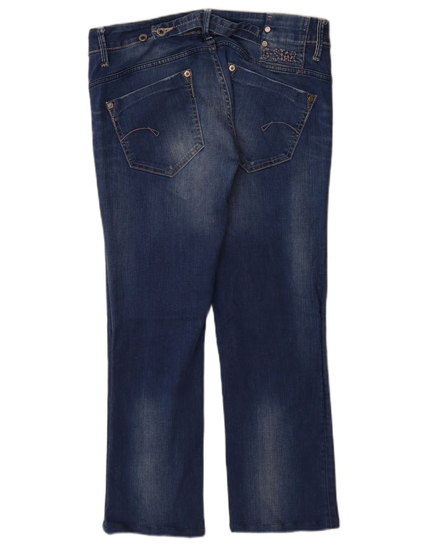 Calça jeans feminina cintura baixa G-Star W30 L27 azul