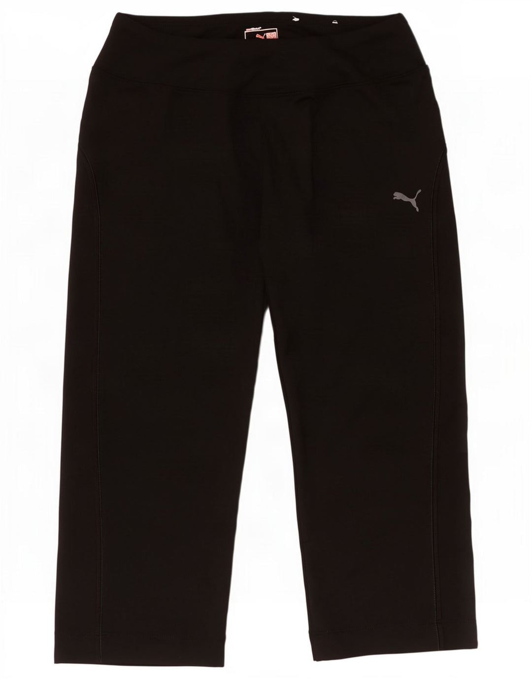 Puma Calça Capri Feminina UK 8 Pequena Preta