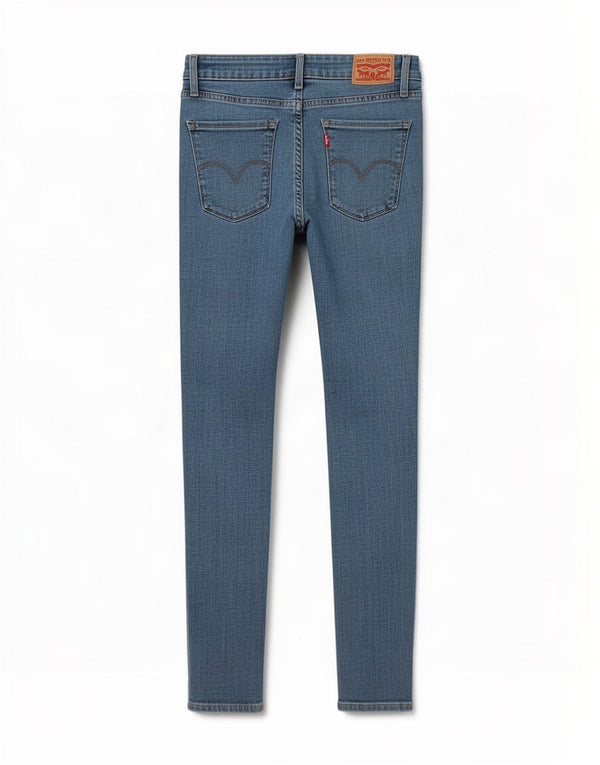 Calça jeans feminina Levi's 721 High Rise Skinny W27 L30 azul algodão