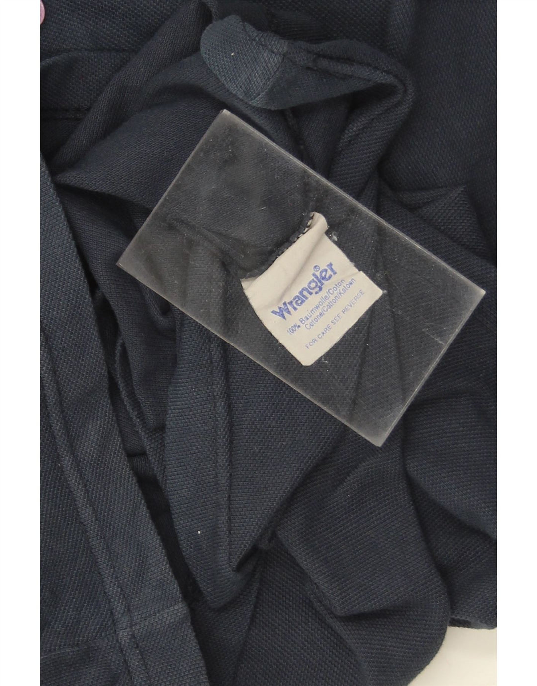 Camisa polo masculina WRANGLER XL algodão azul marinho