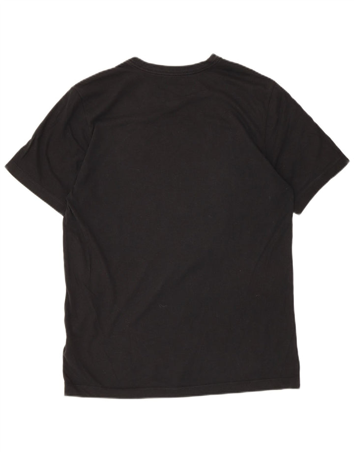 Camiseta Nike Masculina Dri Fit Graphic Top Médio Algodão Preto