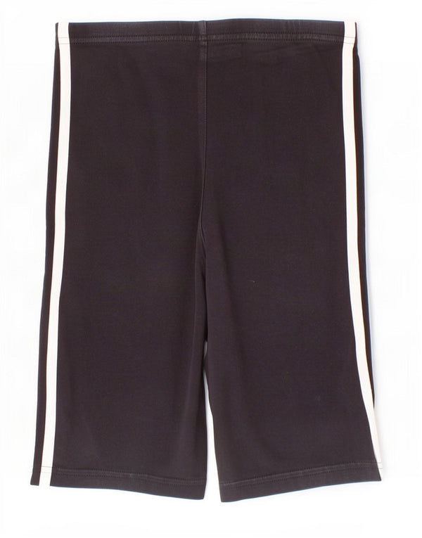 Adidas Meninas Bermuda Esportiva Shorts 9-10 Anos Algodão Preto