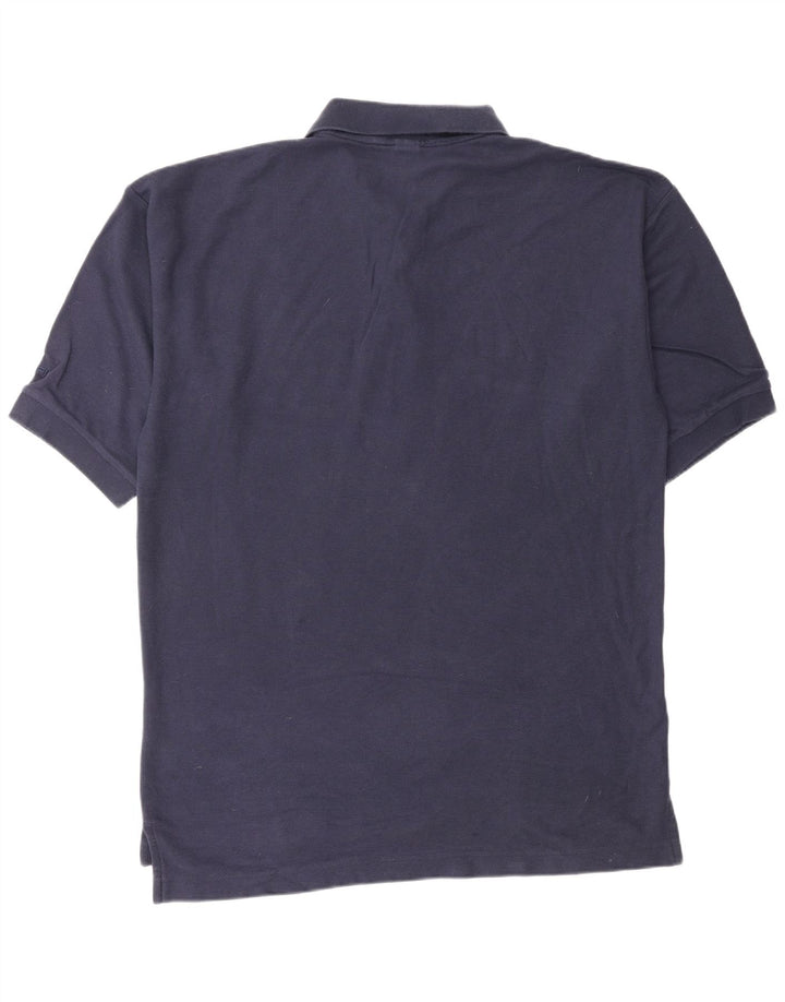 Camisa polo masculina FILA grande algodão azul marinho