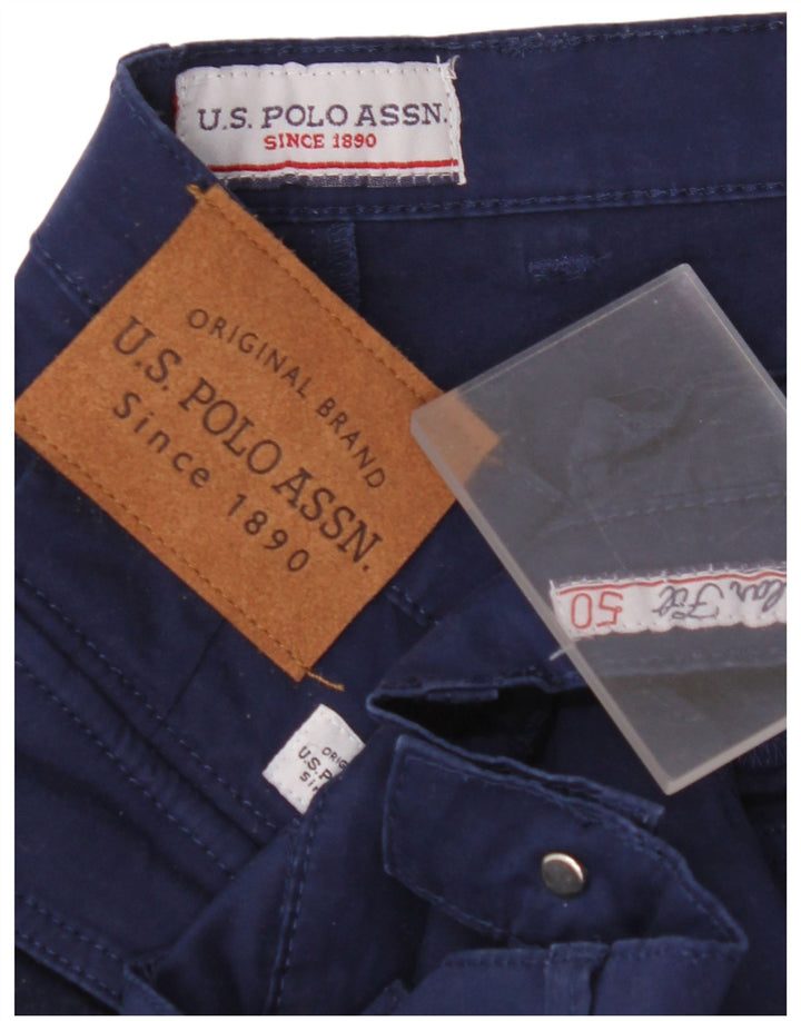 Shorts casuais masculinos US POLO ASSN IT 50 grande W34 azul marinho