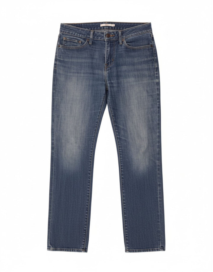 LEVI'S Feminino 712 Slim Jeans W30 L30 Azul Algodão