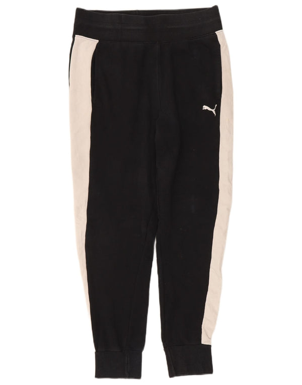 Calça de treino feminina Puma Joggers UK 12 Medium Black Colourblock