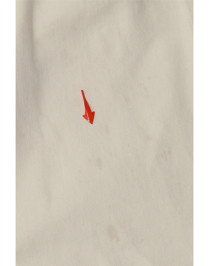 ZARA Meninas Saia Midi A-Line 13-14 Anos W26 Algodão Branco