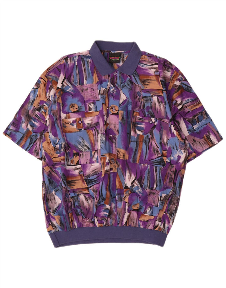 Camisa pulôver masculina WESTBURY IT 52/54 grande patchwork multicolorido