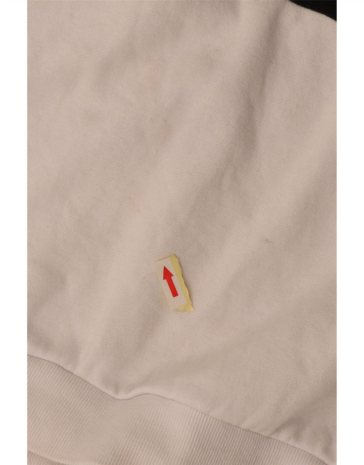 Fila moletom gráfico masculino jumper pequeno cinza colorblock algodão