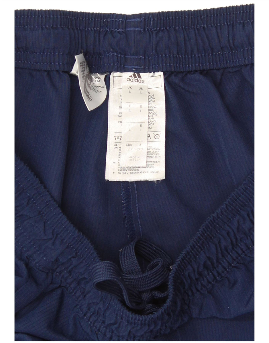 Adidas Mens Aeroready Calças de treino Joggers grandes poliéster azul marinho