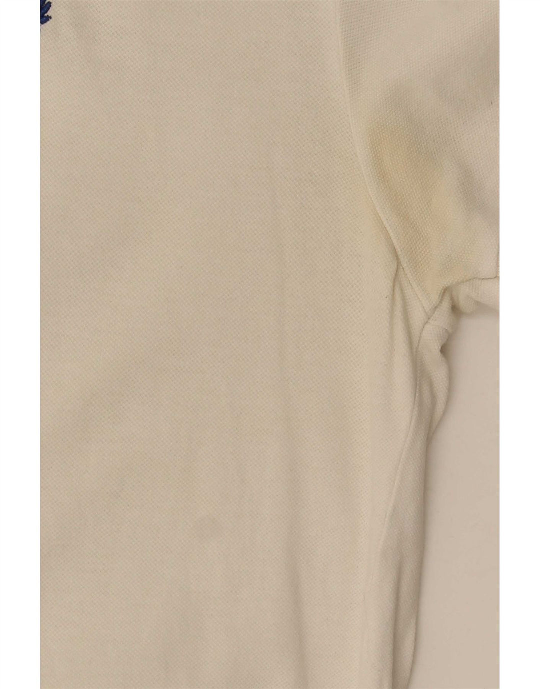 Camisa polo masculina Fred Perry de algodão branco médio