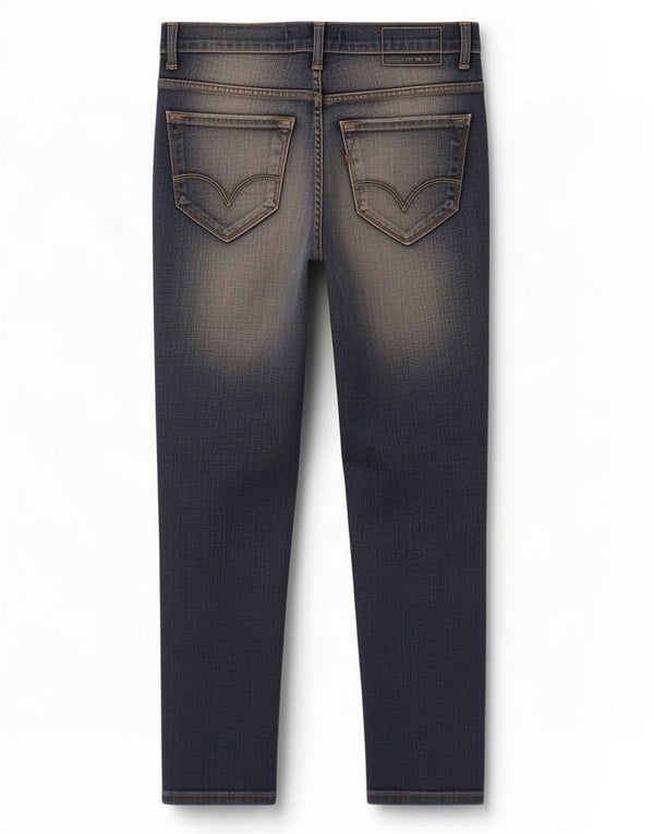 Calça jeans feminina Levi's 519 Distressed Slim W28 L28 Azul