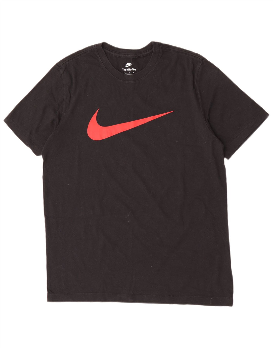 Camiseta gráfica masculina Nike grande algodão preto