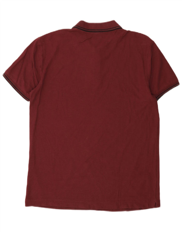 Camisa polo masculina Lotto grande Borgonha