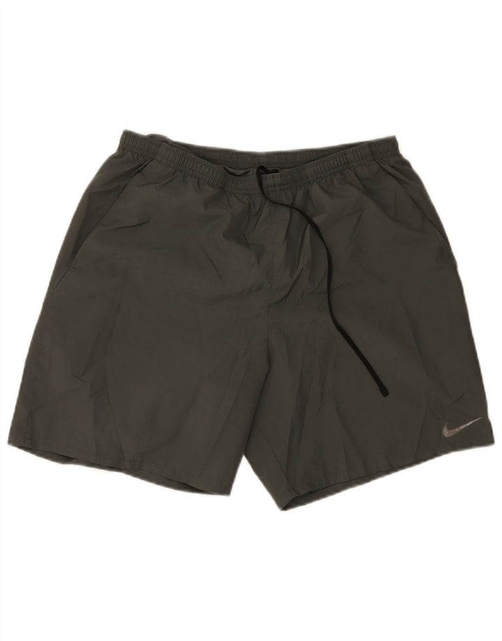 Nike Mens Dri Fit Sport Shorts Grande Poliéster Verde