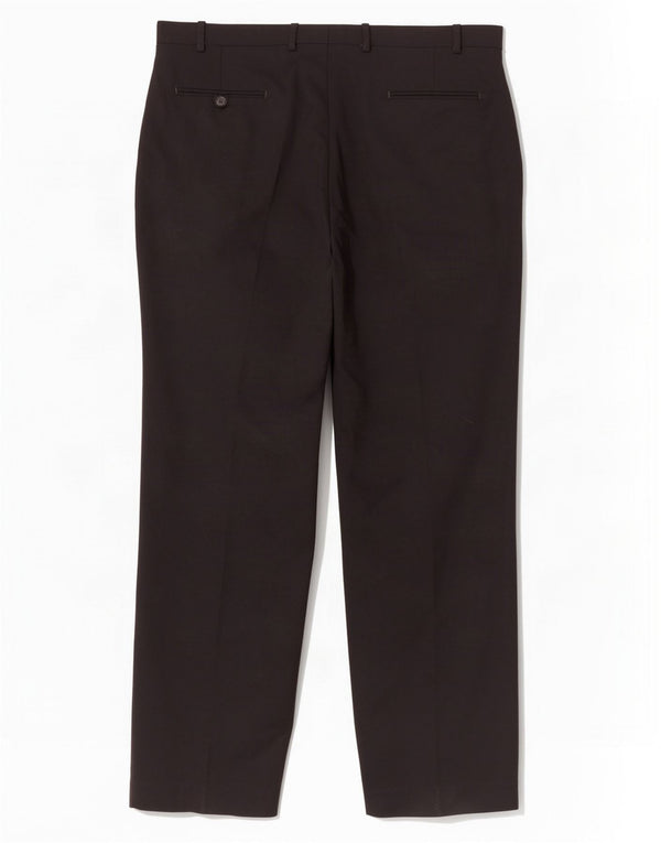 Calça feminina Marks & Spencer W40 L33 lã preta