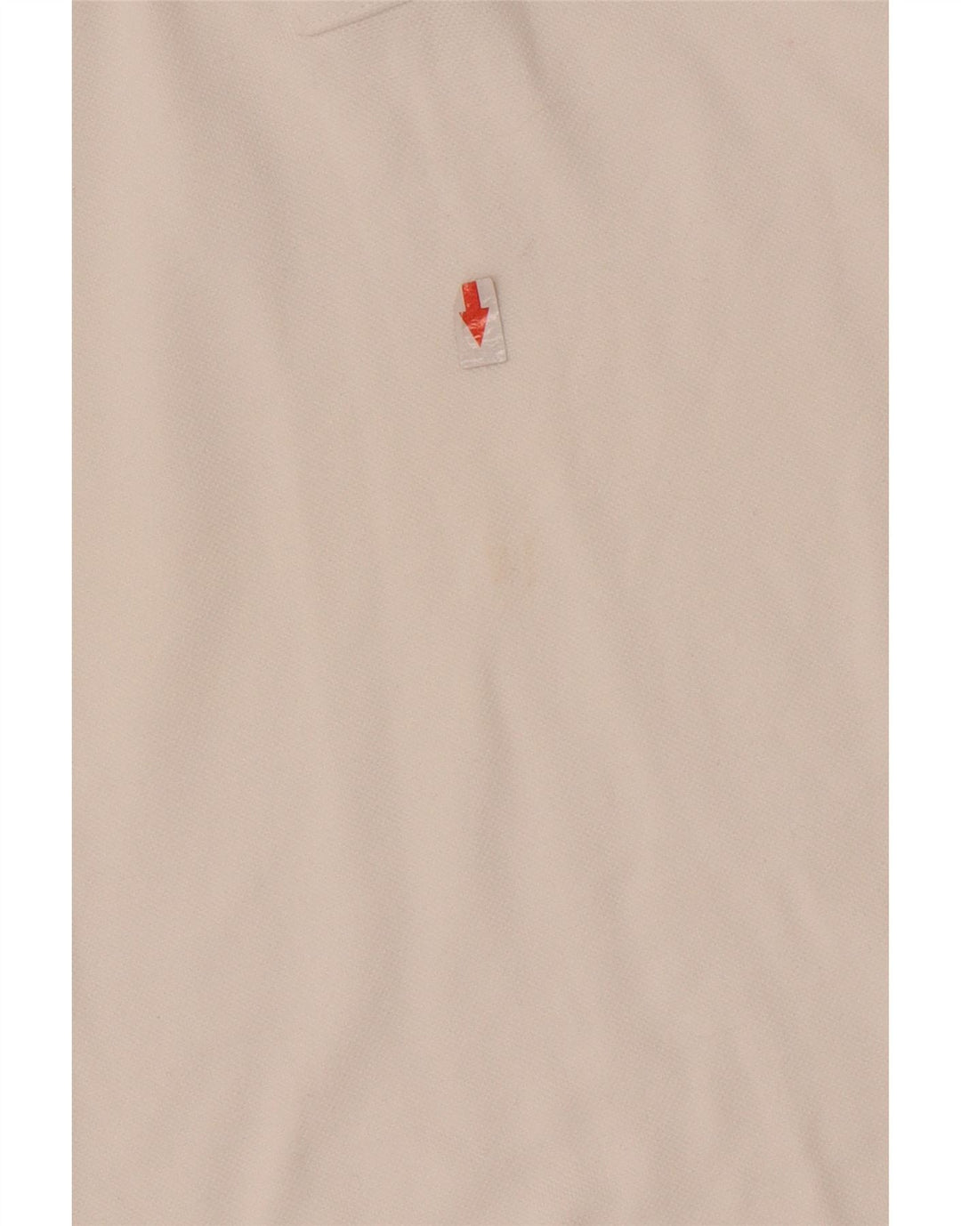 Camisa polo masculina Fred Perry 9-10 anos algodão listrado branco