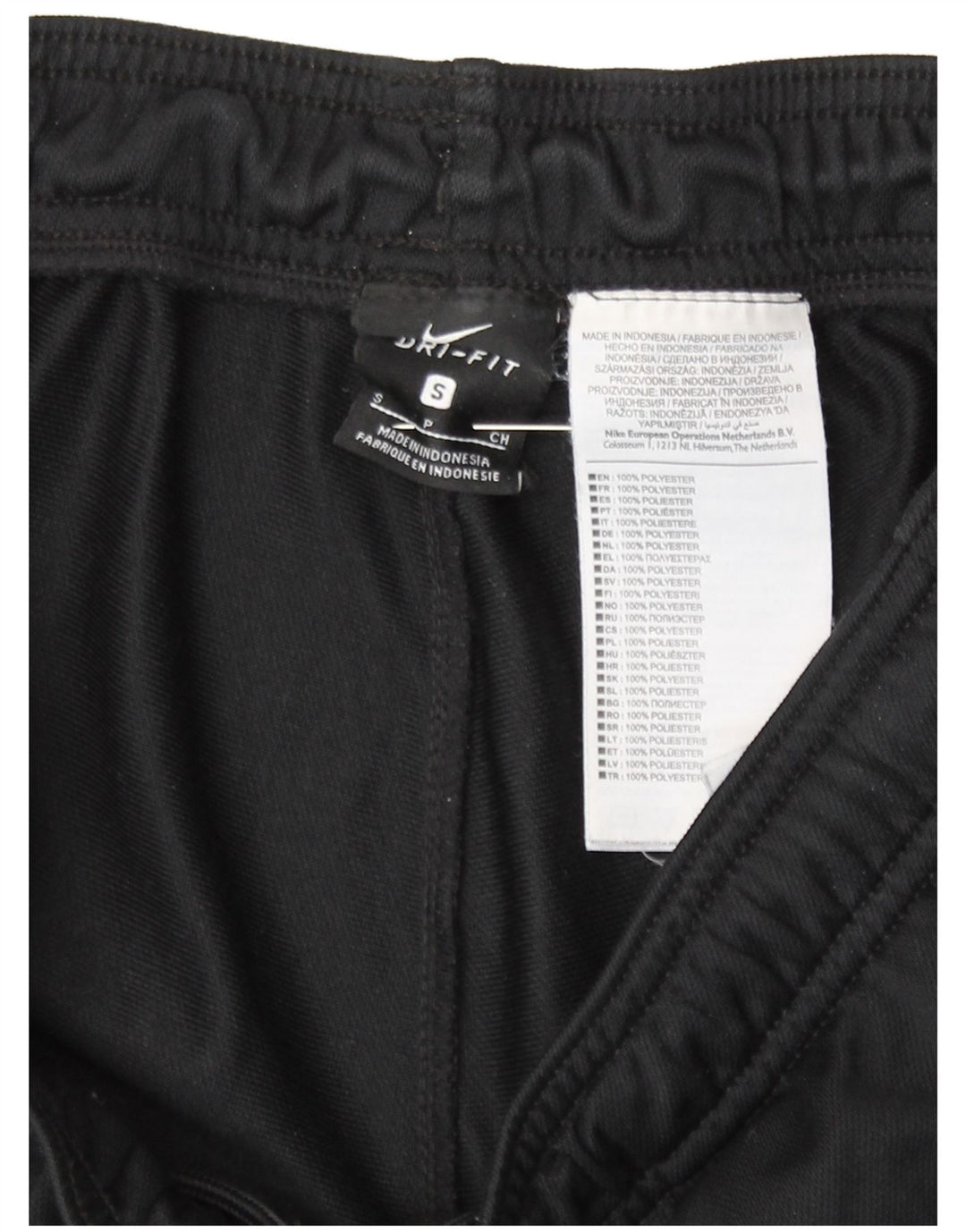 Calça Nike Mens Dri Fit Treino Pequeno Poliéster Preto