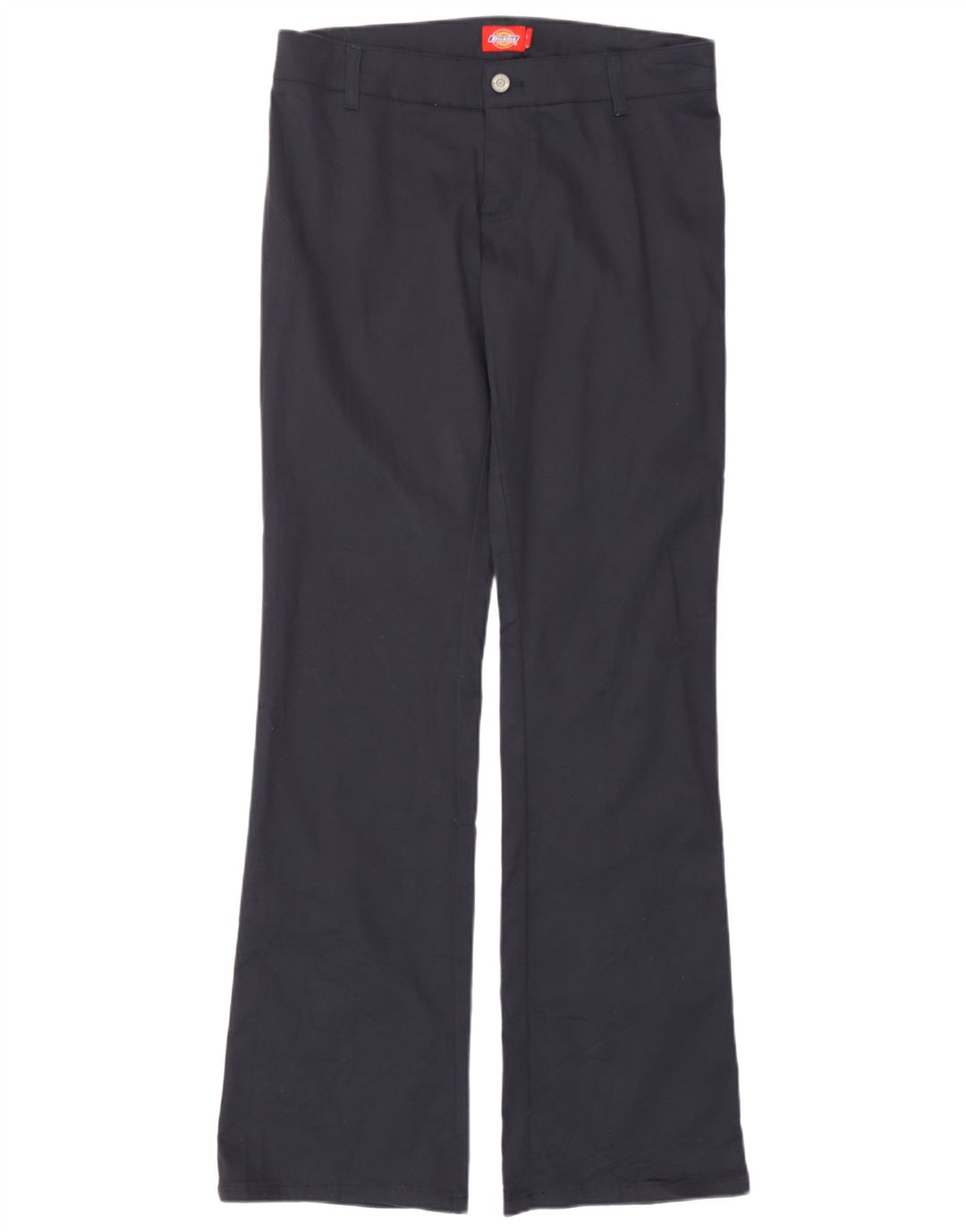 Calça casual feminina Dickies Bootcut US 9 médio W32 L33 azul marinho