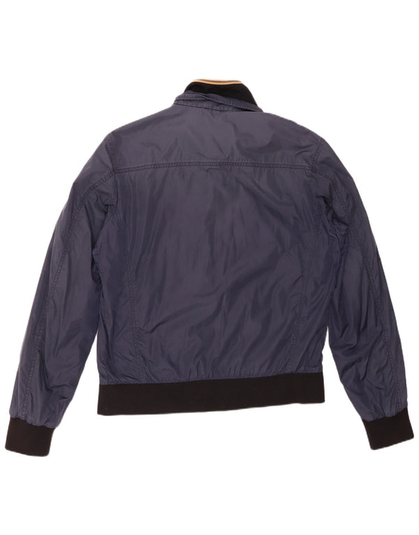 Jaqueta bomber masculina HOGAN Reino Unido 42 XL azul marinho