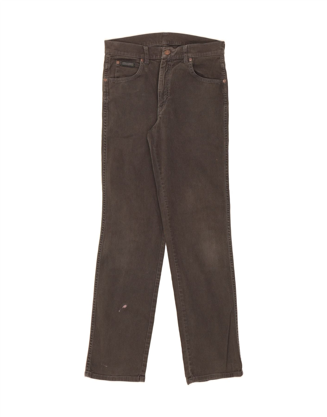 WRANGLER Mens Texas Stretch Straight Casual Trousers W31 L32 Grey Cotton Vintage Wrangler and Second-Hand Wrangler from Messina Hembry 