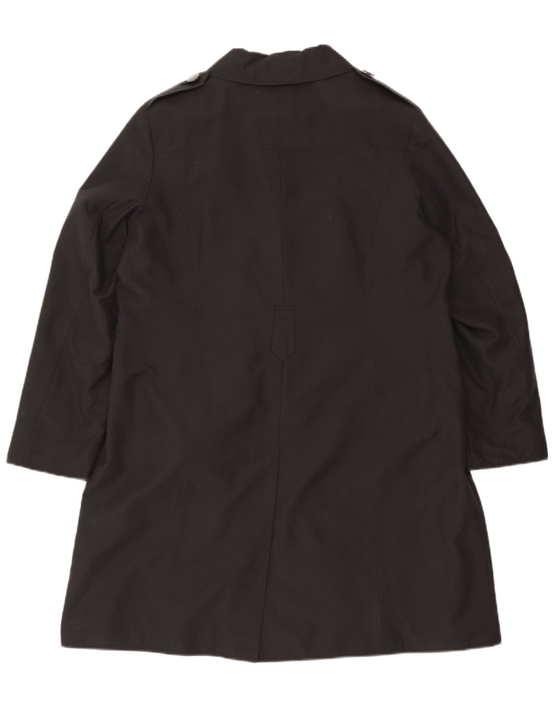 Casaco impermeável feminino Marks & Spencer UK 20 2XL preto poliéster