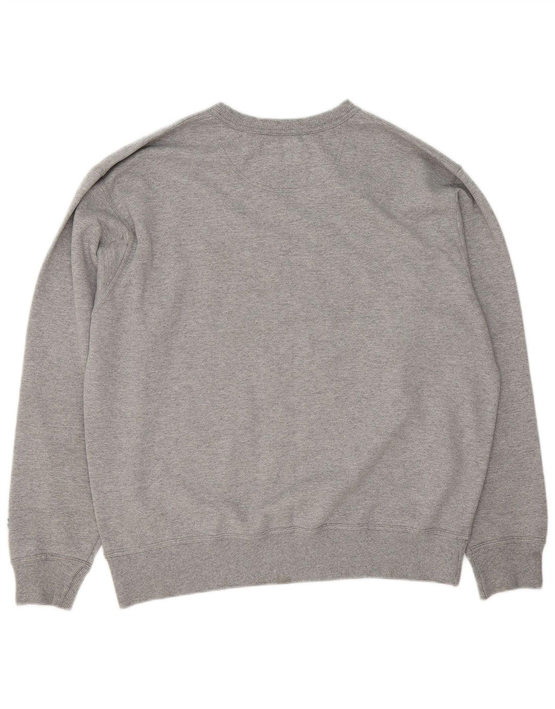 CHAMPION Moletom Masculino Jumper Grande Algodão Cinza