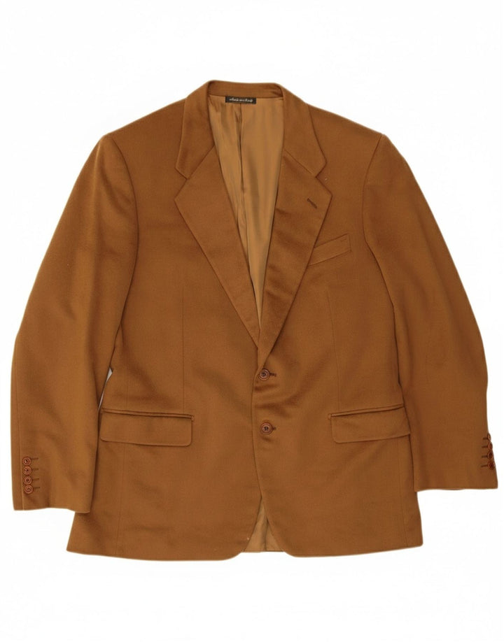 Jaqueta Blazer Masculina Pal Zileri com 2 Botões IT 50 Caxemira Bege Grande