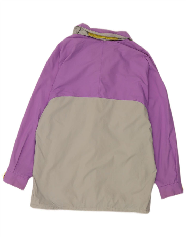 Jaqueta corta-vento masculina Bailo IT 46 poliéster roxo pequeno Colourblock