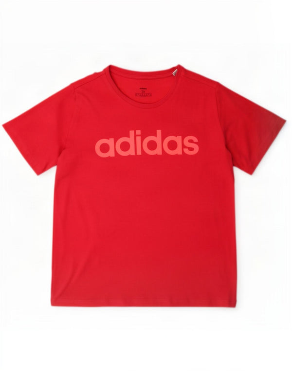 Camiseta Adidas Feminina Gráfica Top UK 28/30 3XL Rosa