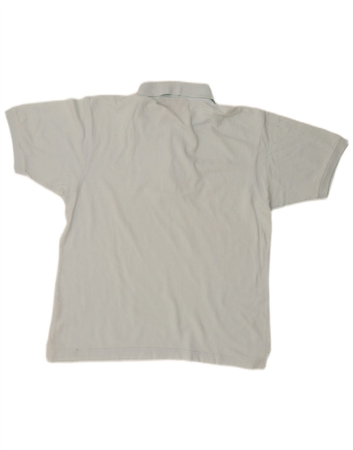 Camisa polo masculina Lotto azul médio