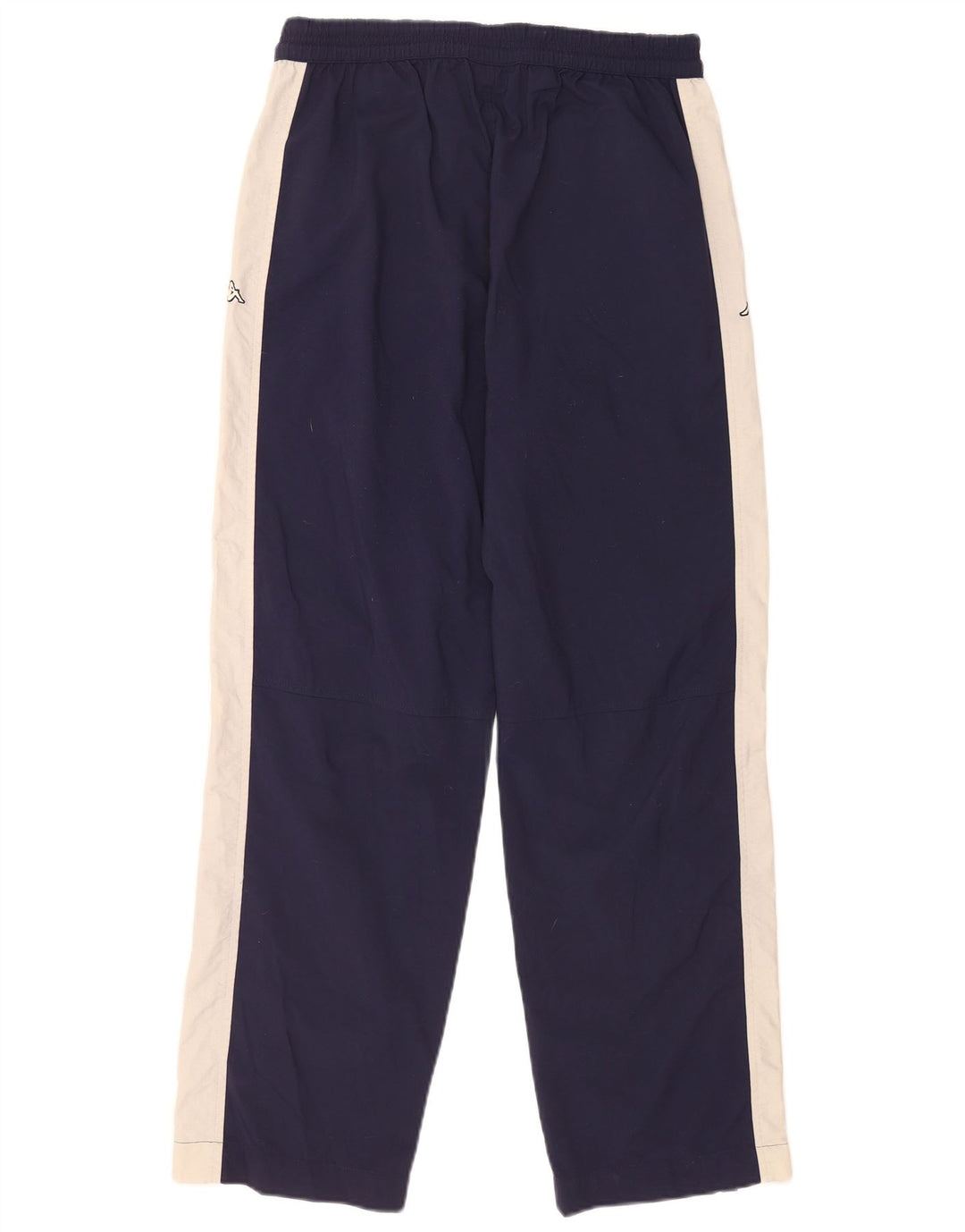 Calça de treino masculina Kappa com estampa gráfica média azul marinho colorblock