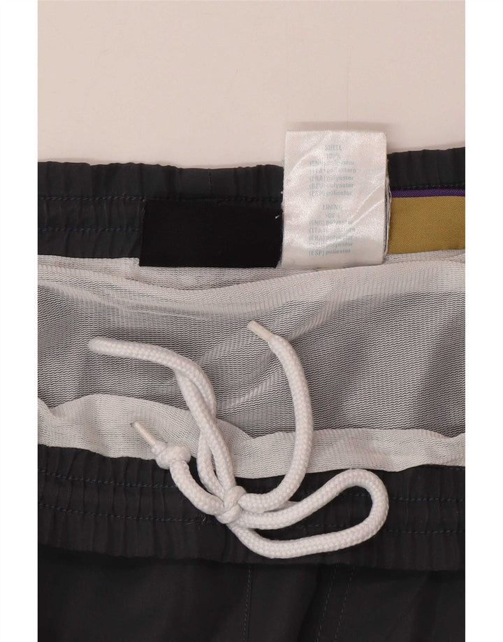 Shorts de natação masculino Lotto UK 44/46 2XL poliéster cinza