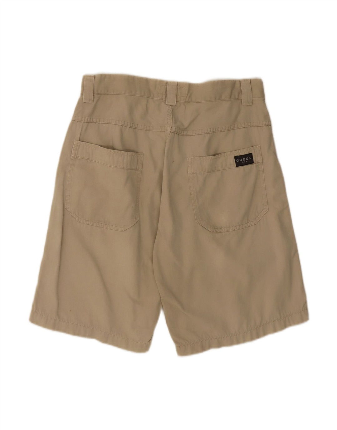 Shorts Chino Masculino GUESS W30 Algodão Bege Médio