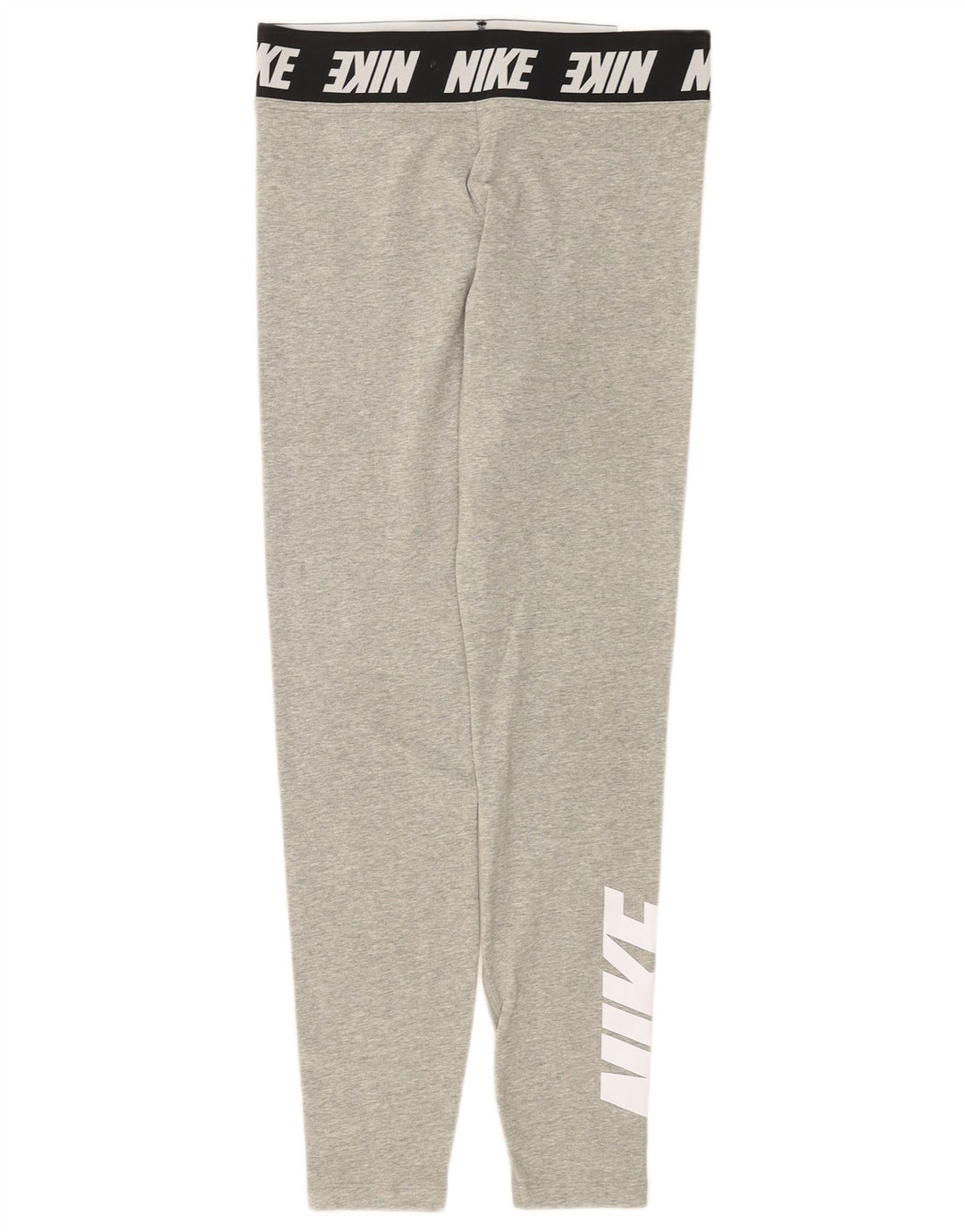 Leggings Nike Femininas Tight Fit Graphic UK 12 Medium Grey Colourblock